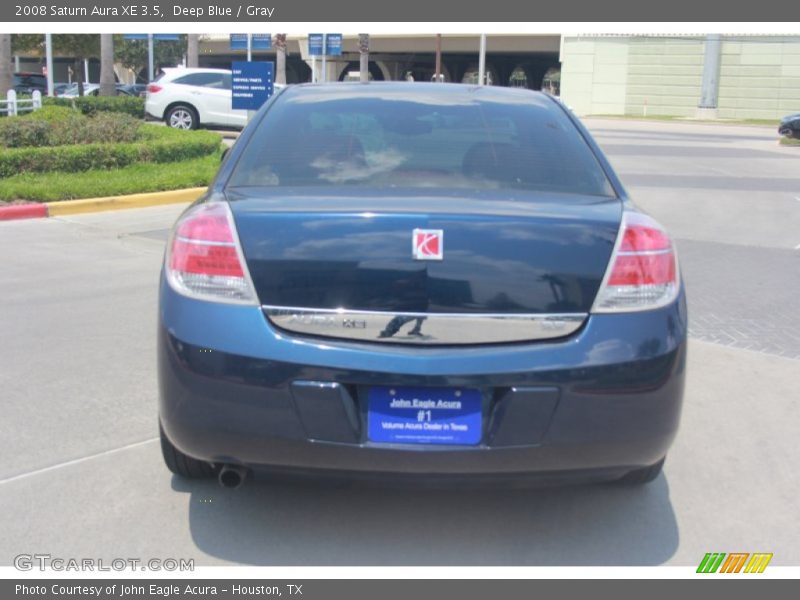 Deep Blue / Gray 2008 Saturn Aura XE 3.5