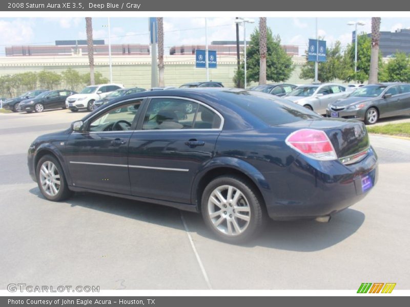 Deep Blue / Gray 2008 Saturn Aura XE 3.5