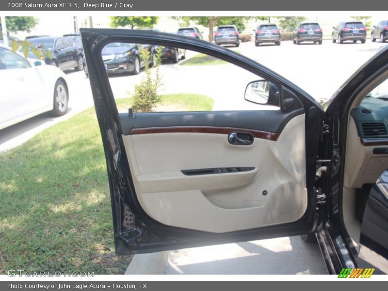 Deep Blue / Gray 2008 Saturn Aura XE 3.5