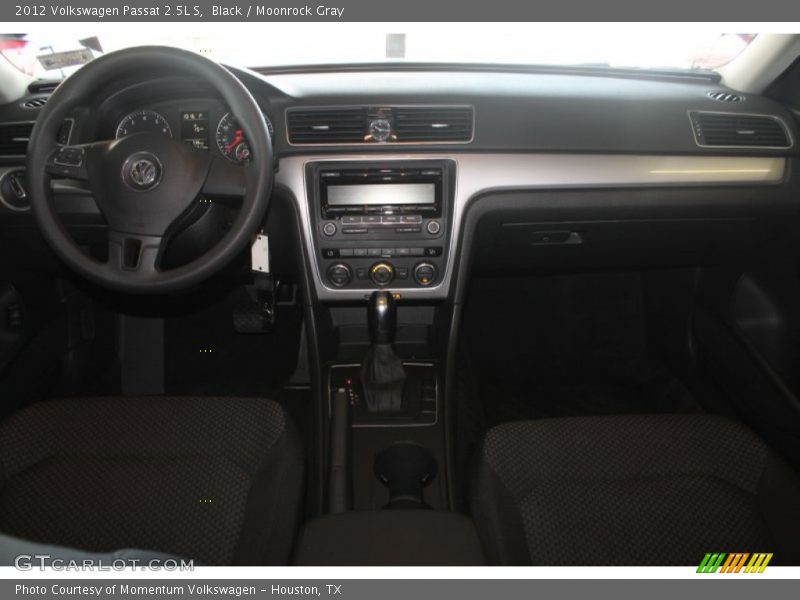 Black / Moonrock Gray 2012 Volkswagen Passat 2.5L S
