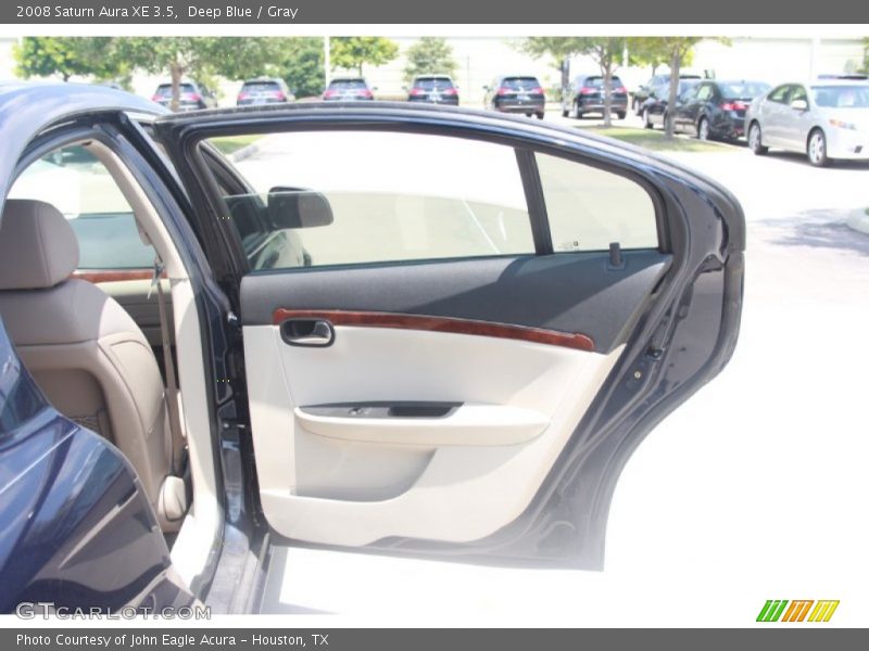 Deep Blue / Gray 2008 Saturn Aura XE 3.5