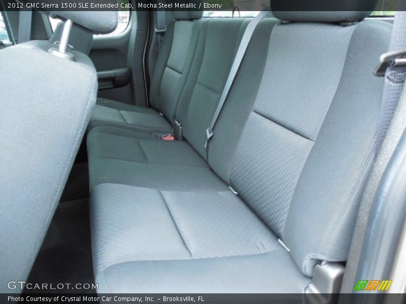 Mocha Steel Metallic / Ebony 2012 GMC Sierra 1500 SLE Extended Cab