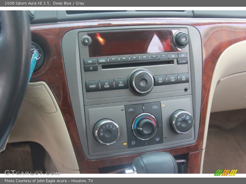 Deep Blue / Gray 2008 Saturn Aura XE 3.5