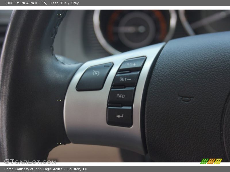 Deep Blue / Gray 2008 Saturn Aura XE 3.5