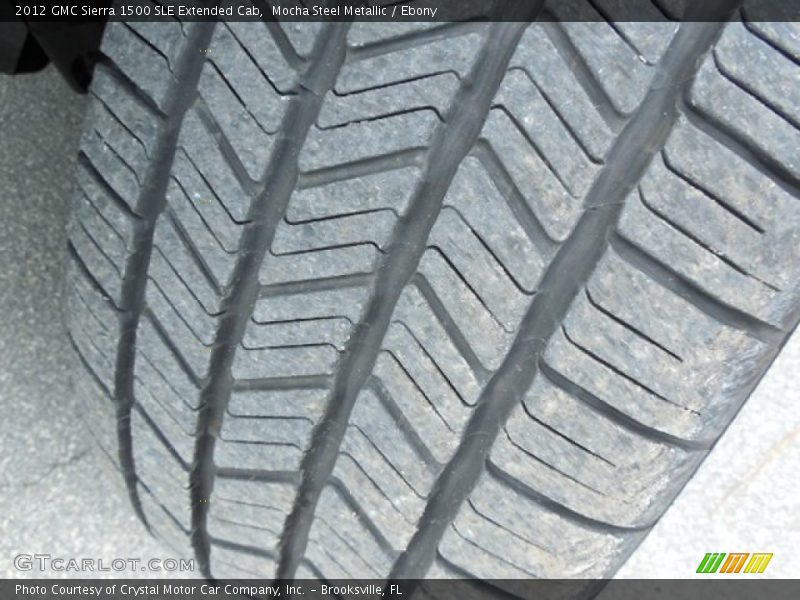 Mocha Steel Metallic / Ebony 2012 GMC Sierra 1500 SLE Extended Cab