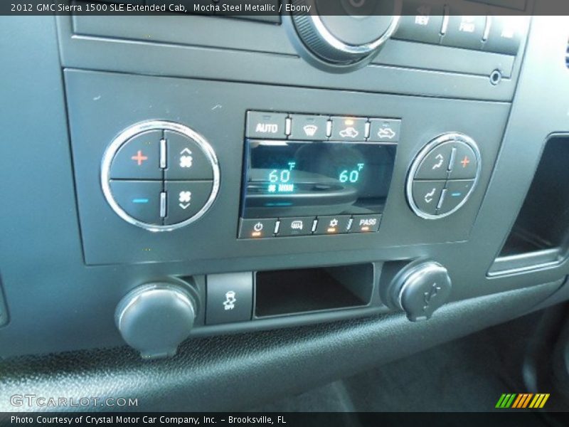 Mocha Steel Metallic / Ebony 2012 GMC Sierra 1500 SLE Extended Cab