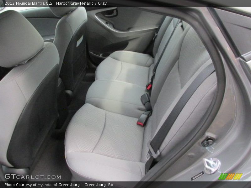 Harbor Gray Metallic / Gray 2013 Hyundai Elantra GLS