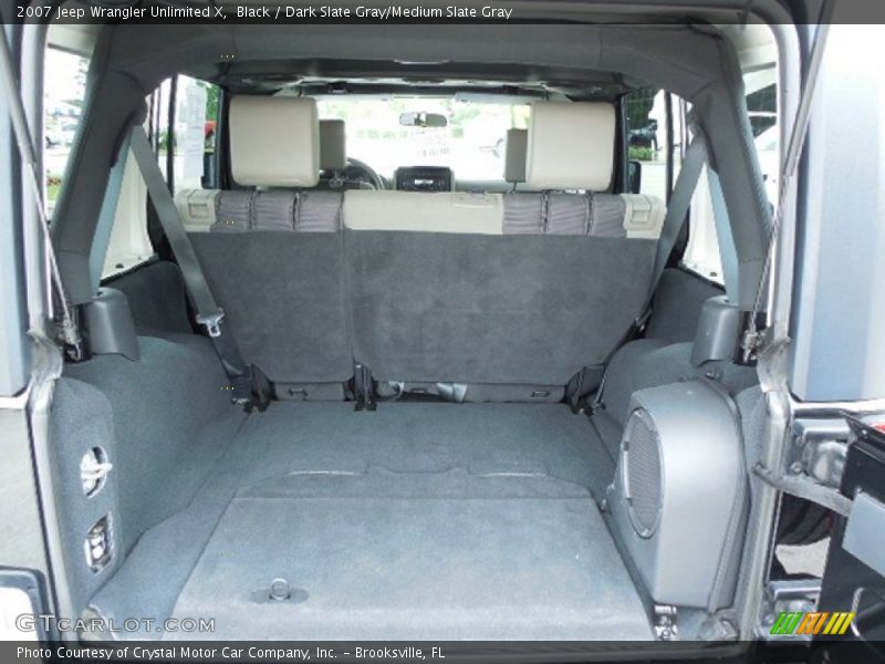 Black / Dark Slate Gray/Medium Slate Gray 2007 Jeep Wrangler Unlimited X
