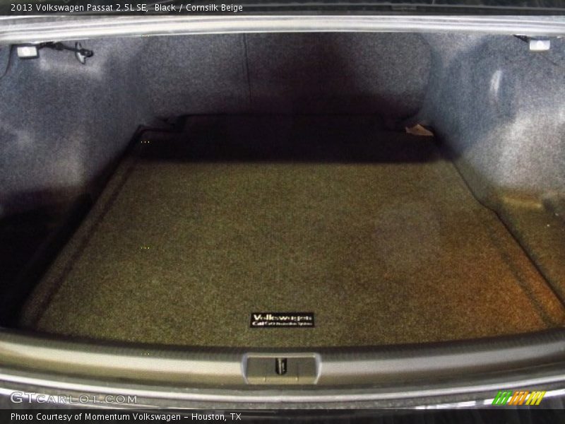 Black / Cornsilk Beige 2013 Volkswagen Passat 2.5L SE