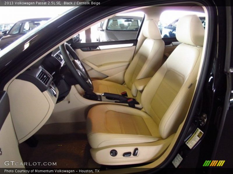 Black / Cornsilk Beige 2013 Volkswagen Passat 2.5L SE
