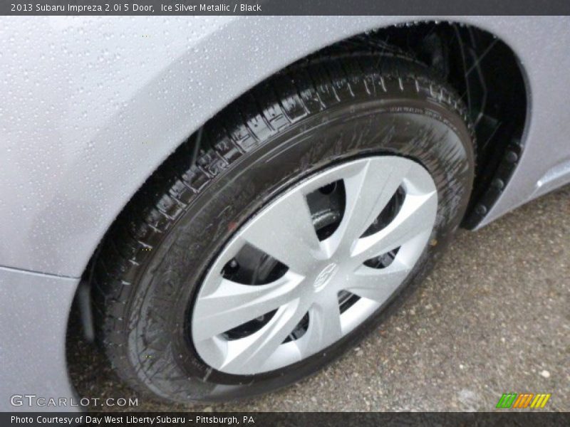 Ice Silver Metallic / Black 2013 Subaru Impreza 2.0i 5 Door