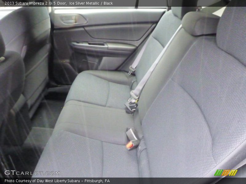 Ice Silver Metallic / Black 2013 Subaru Impreza 2.0i 5 Door