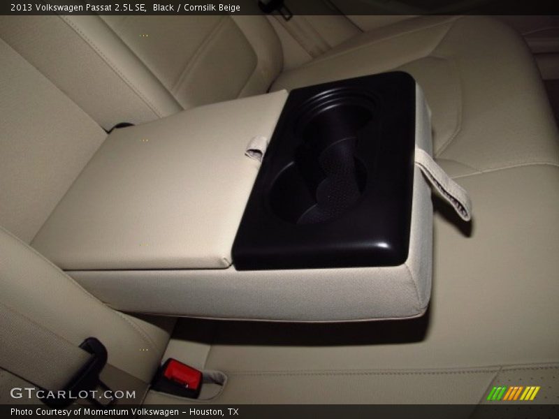 Black / Cornsilk Beige 2013 Volkswagen Passat 2.5L SE