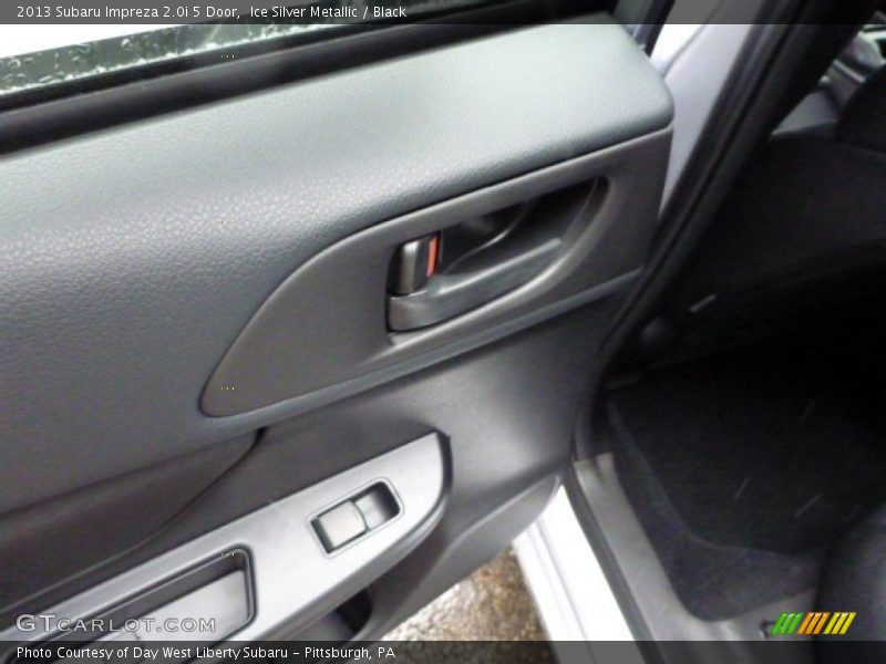 Ice Silver Metallic / Black 2013 Subaru Impreza 2.0i 5 Door