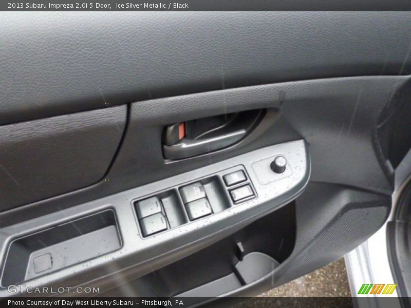 Ice Silver Metallic / Black 2013 Subaru Impreza 2.0i 5 Door