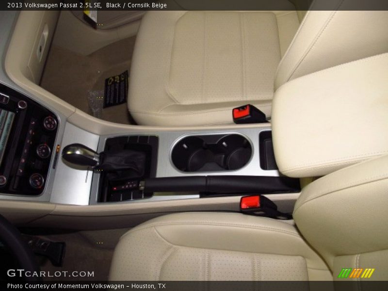 Black / Cornsilk Beige 2013 Volkswagen Passat 2.5L SE