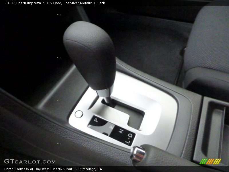 Ice Silver Metallic / Black 2013 Subaru Impreza 2.0i 5 Door