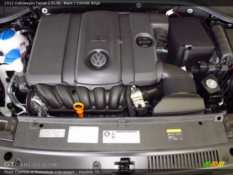 Black / Cornsilk Beige 2013 Volkswagen Passat 2.5L SE