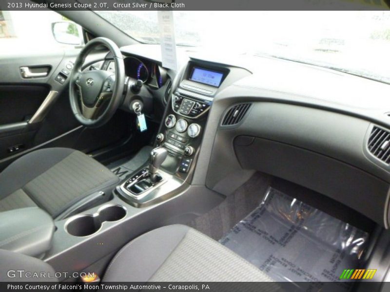 Circuit Silver / Black Cloth 2013 Hyundai Genesis Coupe 2.0T