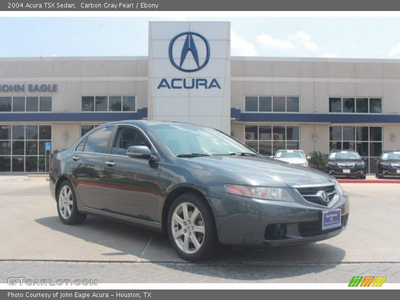 Carbon Gray Pearl / Ebony 2004 Acura TSX Sedan