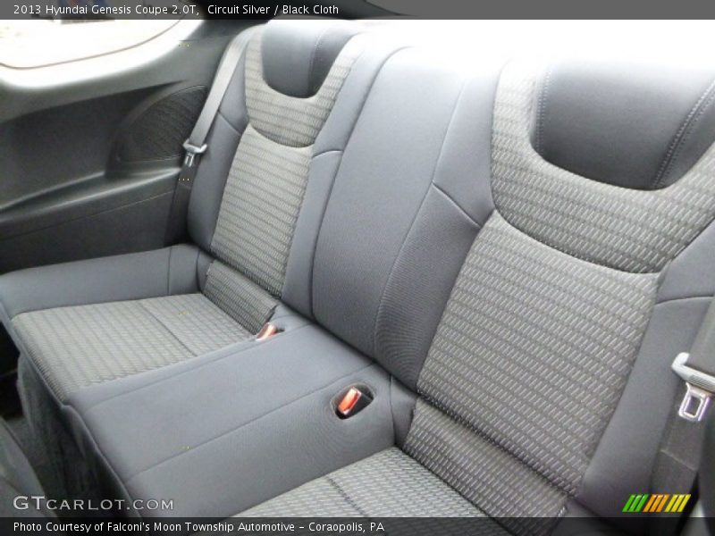 Circuit Silver / Black Cloth 2013 Hyundai Genesis Coupe 2.0T