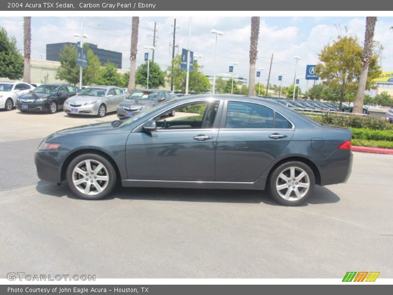 Carbon Gray Pearl / Ebony 2004 Acura TSX Sedan