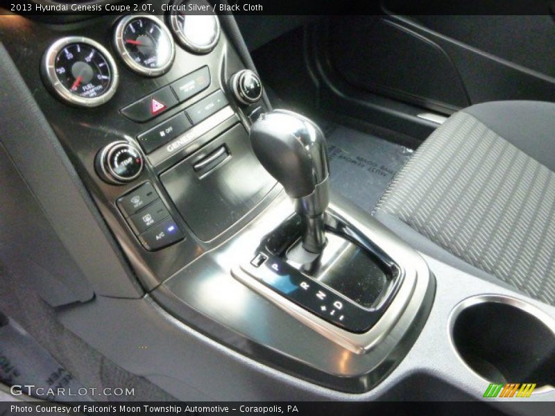 Circuit Silver / Black Cloth 2013 Hyundai Genesis Coupe 2.0T