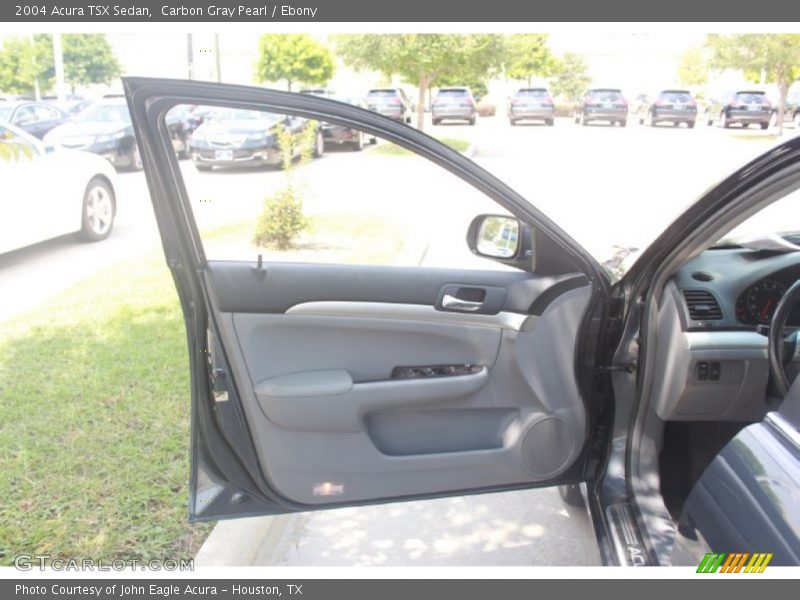 Carbon Gray Pearl / Ebony 2004 Acura TSX Sedan