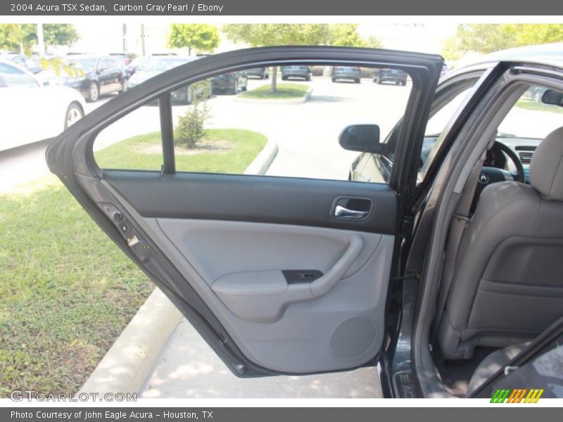 Carbon Gray Pearl / Ebony 2004 Acura TSX Sedan