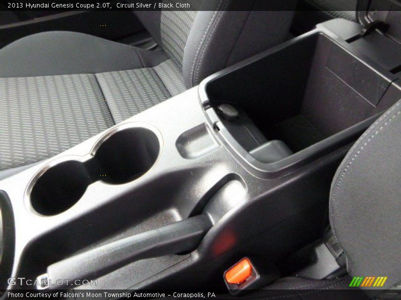 Circuit Silver / Black Cloth 2013 Hyundai Genesis Coupe 2.0T