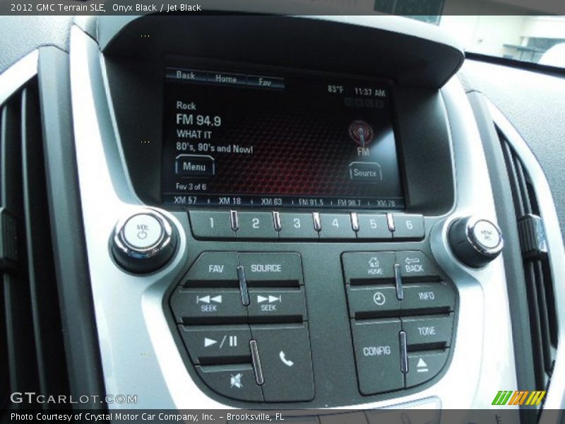 Onyx Black / Jet Black 2012 GMC Terrain SLE