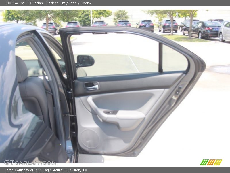 Carbon Gray Pearl / Ebony 2004 Acura TSX Sedan