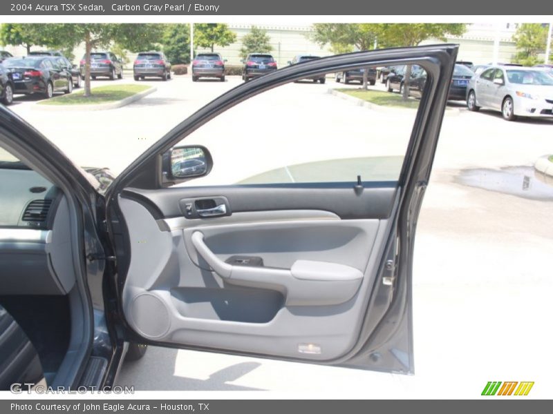 Carbon Gray Pearl / Ebony 2004 Acura TSX Sedan