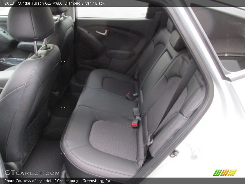 Diamond Silver / Black 2013 Hyundai Tucson GLS AWD