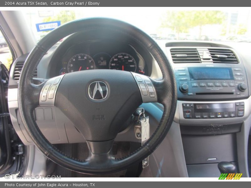 Carbon Gray Pearl / Ebony 2004 Acura TSX Sedan