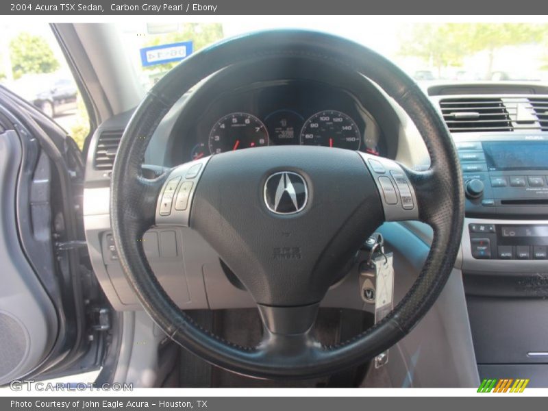 Carbon Gray Pearl / Ebony 2004 Acura TSX Sedan