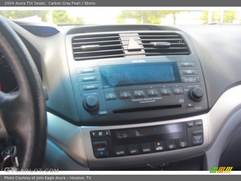 Carbon Gray Pearl / Ebony 2004 Acura TSX Sedan