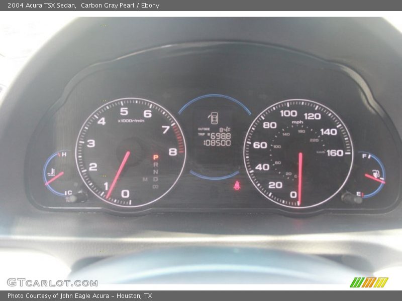 Carbon Gray Pearl / Ebony 2004 Acura TSX Sedan