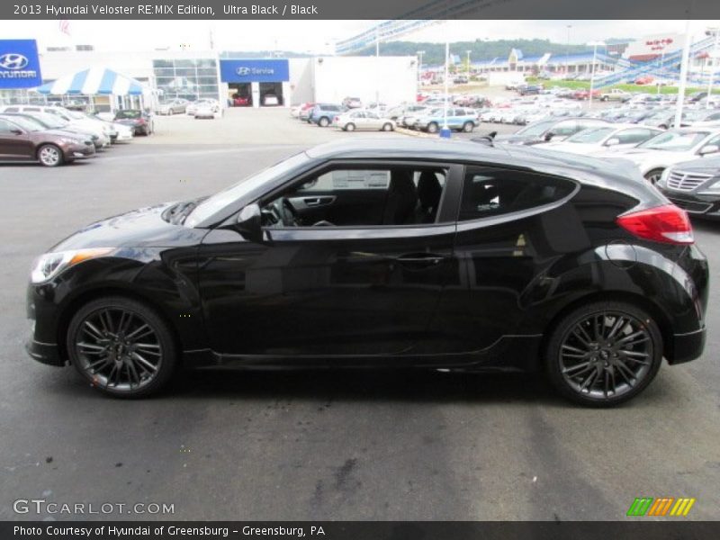 Ultra Black / Black 2013 Hyundai Veloster RE:MIX Edition