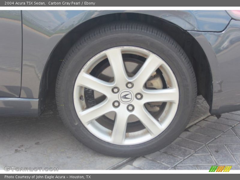 Carbon Gray Pearl / Ebony 2004 Acura TSX Sedan