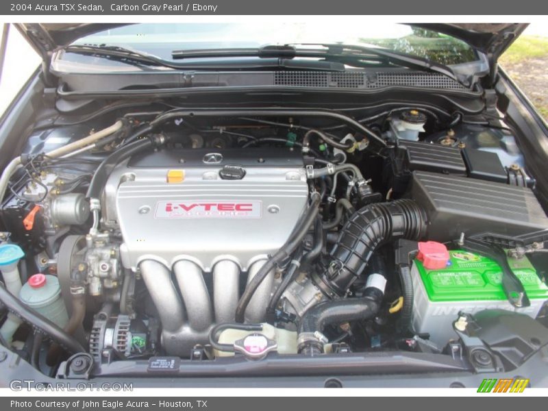 Carbon Gray Pearl / Ebony 2004 Acura TSX Sedan