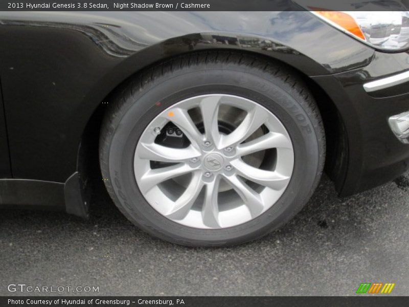 Night Shadow Brown / Cashmere 2013 Hyundai Genesis 3.8 Sedan