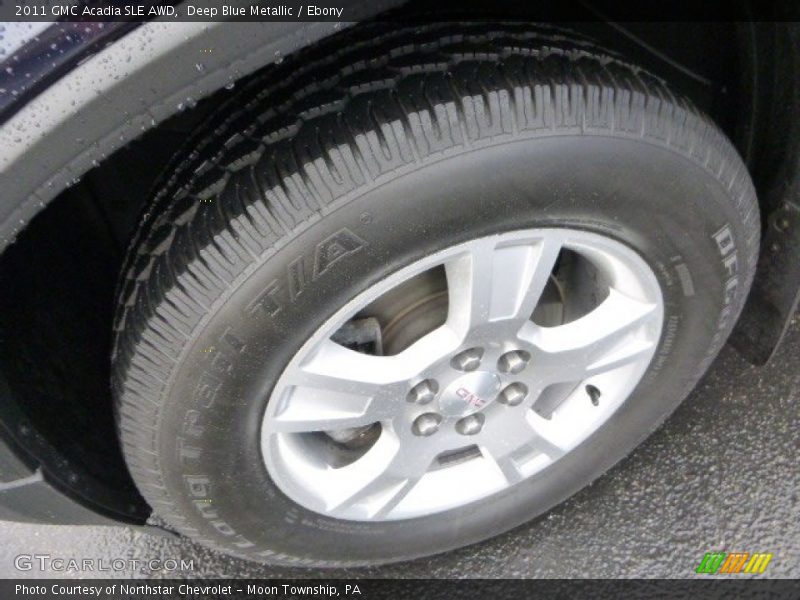 Deep Blue Metallic / Ebony 2011 GMC Acadia SLE AWD