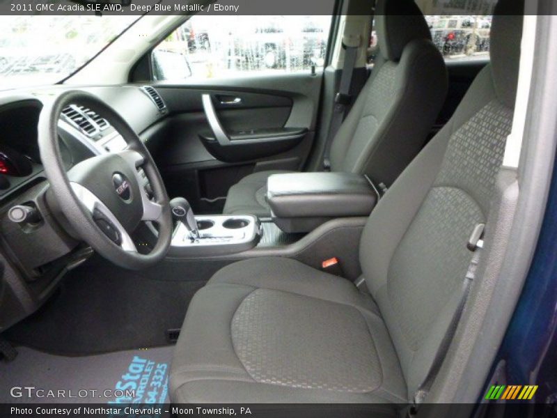 Deep Blue Metallic / Ebony 2011 GMC Acadia SLE AWD