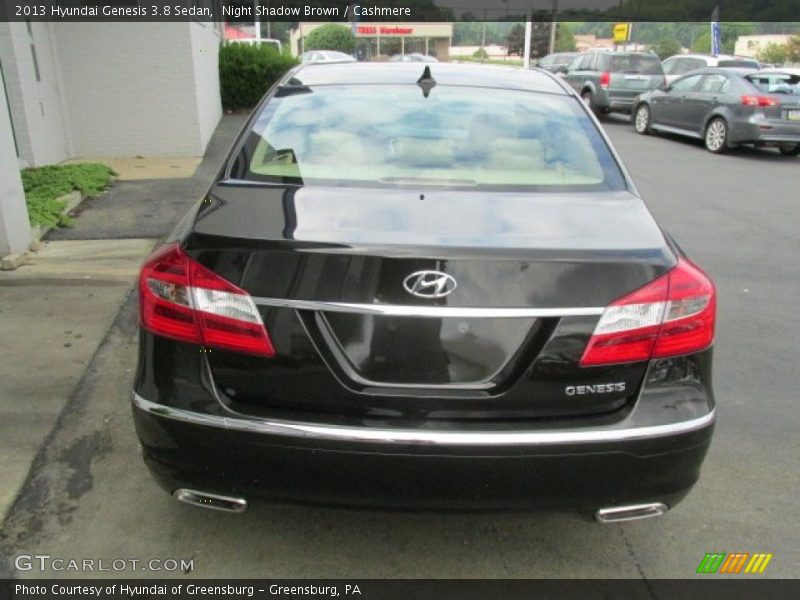 Night Shadow Brown / Cashmere 2013 Hyundai Genesis 3.8 Sedan
