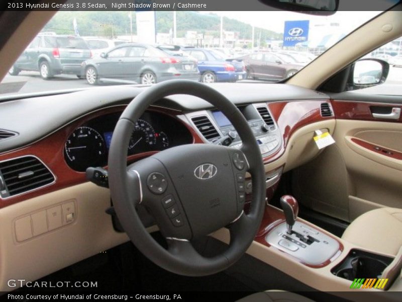 Night Shadow Brown / Cashmere 2013 Hyundai Genesis 3.8 Sedan