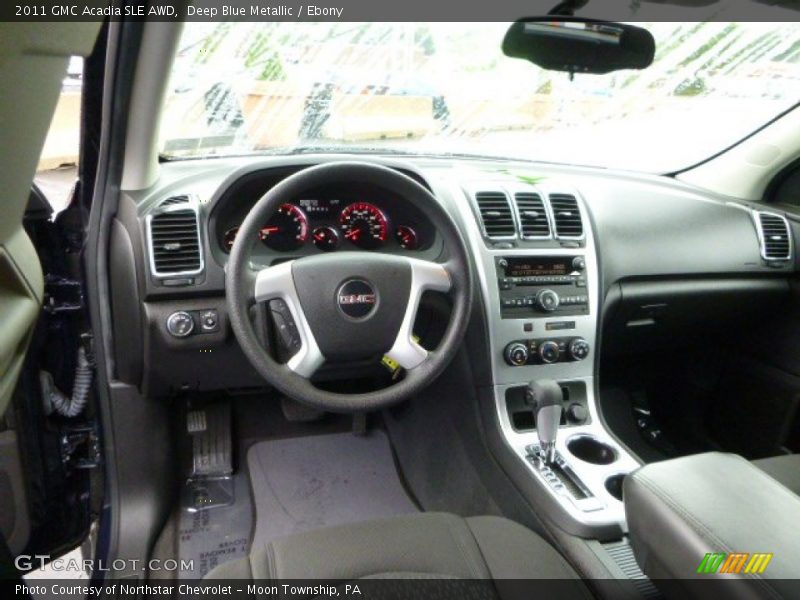 Deep Blue Metallic / Ebony 2011 GMC Acadia SLE AWD