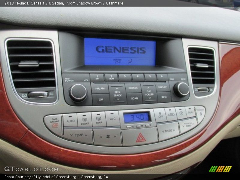 Night Shadow Brown / Cashmere 2013 Hyundai Genesis 3.8 Sedan