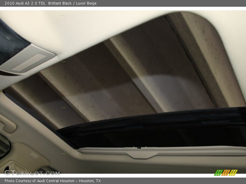 Brilliant Black / Luxor Beige 2010 Audi A3 2.0 TDI