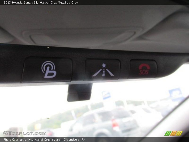 Harbor Gray Metallic / Gray 2013 Hyundai Sonata SE
